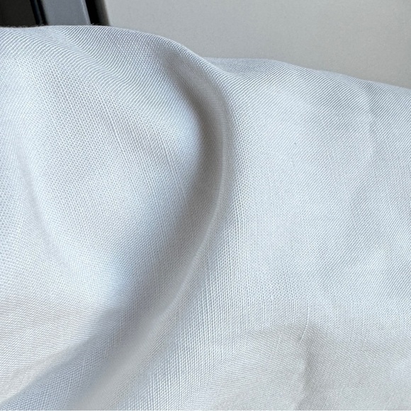 NWT ALLSAINT Petra Linen Blend White Oversized Blazer in Size 4 - Picture 16 of 17